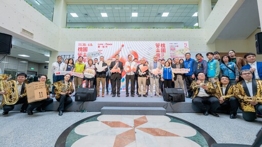 藝術在桃園閃耀 張善政承諾管樂嘉年華一年比一年精彩 回應市民熱情