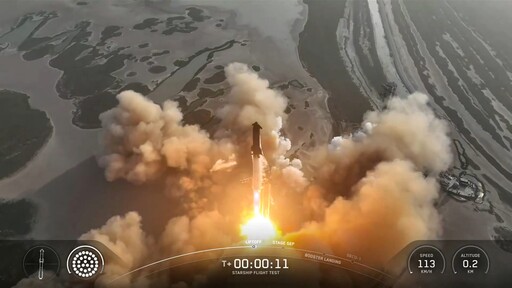 影音/期盼開創太空經濟時代 Space X 星際飛船再次發射測試