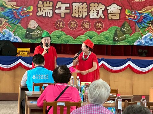 端午愛心敬老演唱會 花蓮榮家滿溫馨