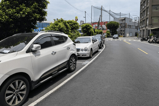 新北聰明利用道路空間 新增140個路邊車位 6/1起收費管理提升停車秩序