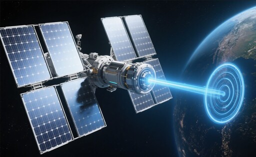 影音/新發電技術 日本JAXA計劃在太空微波傳輸太陽能到地球發電