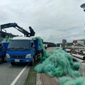 海廢變黃金 花縣府攜手區漁會回收廢魚網