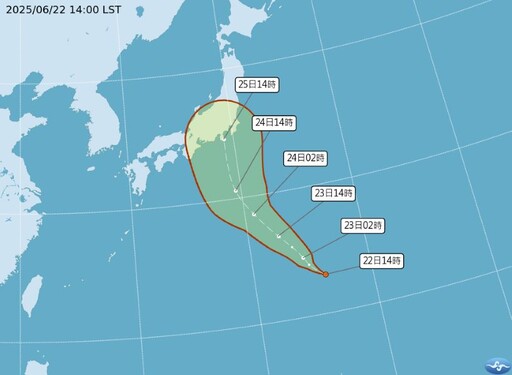 一圖看一周天氣 高溫普遍33-36度+午後雷陣雨