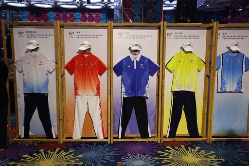 雲林全運會服裝發表登場 雲元素設計展現主場魅力與運動精神