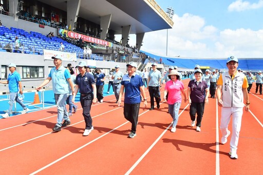 彰化縣民運動大會開幕 2,298位選手磨拳擦掌同場競技