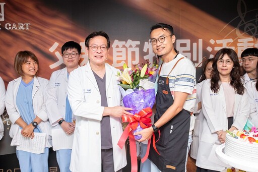 父親節彰基陳穆寬總院長向爸爸癌宣戰 口腔癌早期治癒率88%