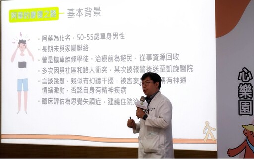 凱旋醫院導入 AI 機器人 穩控思覺失調症助病友回歸生活