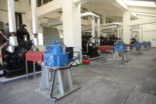 防範楊柳颱風致災 魏嘉彥視察抽水站機組運作