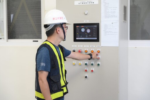 防範楊柳颱風致災 魏嘉彥視察抽水站機組運作