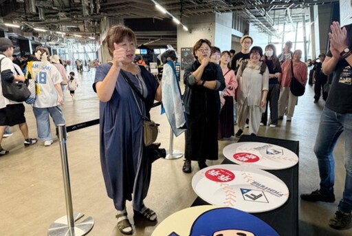 乖乖參與玉山銀行台灣日 陪伴球迷在北海道球場品味台灣味 為古林睿煬、孫易磊加油