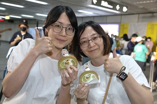亞尼克YTM進駐高雄捷運10站 攜手蜜柑站長推「元氣蜜柑生乳捲」熱力登場