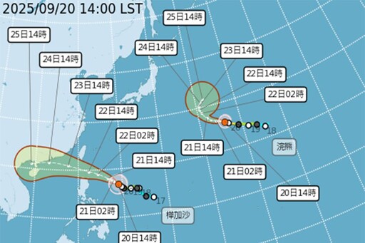影音/樺加沙開眼可能變強颱 暴風圈估達300KM