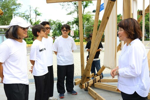 「木築城市DNA」實構築競賽成績出爐 10組木構築創作展吸引遊客目光