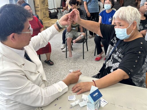 花蓮慈院醫療隊進駐光復鄉 中西醫合併療癒身心
