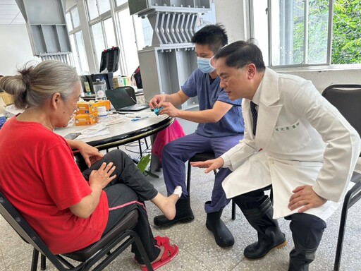花蓮慈院醫療隊進駐光復鄉 中西醫合併療癒身心