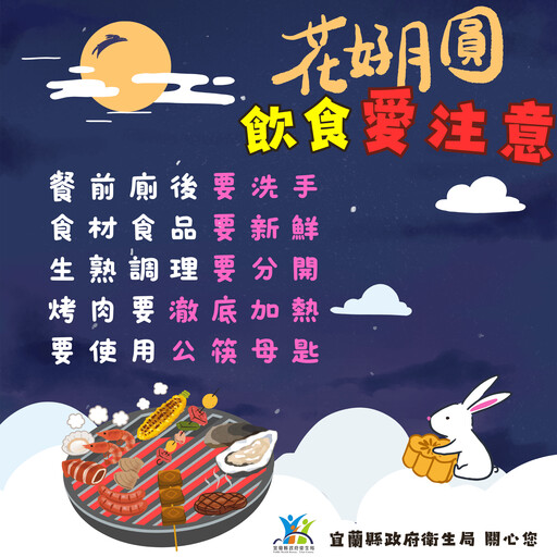中秋連假落實防疫 降低疾病感染風險