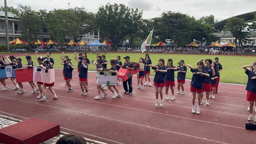 花蓮女中運動會吸睛 青春昂揚書寫新篇章