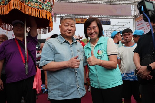 影音/大甲媽祖亦駐駕田中鎮公所 另類雙媽會 就是愛田中