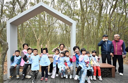 溪州公園木棧道區改善計畫完工啟用 營造更宜居的生活空間