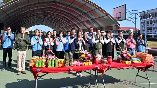 影音/投入1億600萬打造多功能活動據點 竹塘國中曉陽館重建工程動土