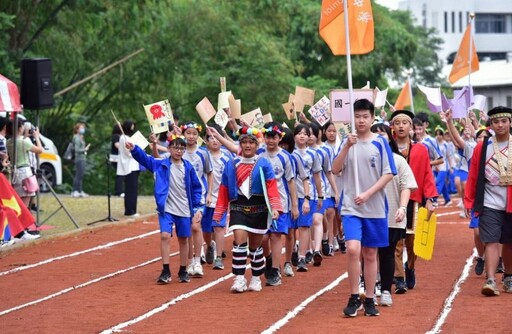 嘉華中學63周年校慶運動會 南華大學外籍學位生應邀參與