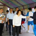 114年國中教育會考登場 黃敏惠市長巡視考場為考生加油打氣