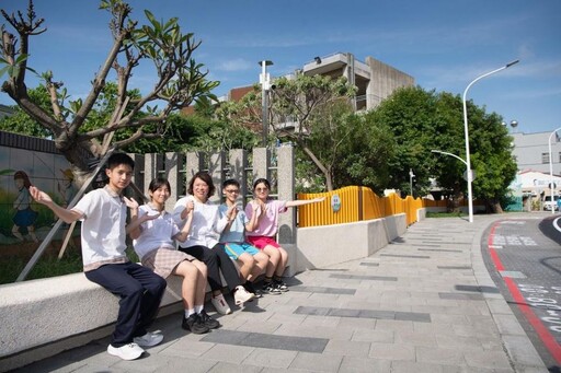 安心通學 美好雙園 嘉市北園國中小通學步道正式啟用