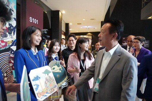 國立嘉科實中參與故宮南院特展 展現數位藝術創作力