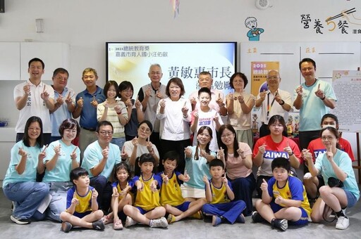 黃敏惠市長肯定嘉市學子汪佑叡榮獲2025總統教育獎