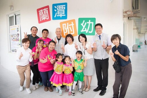 嘉市蘭潭國小「蘭星樓」嶄新啟用 黃敏惠：教育扎根 啟發學習