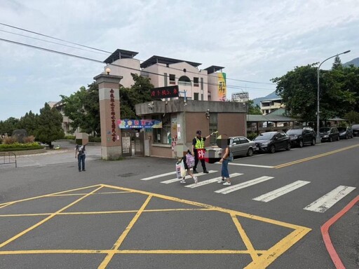 開學護童專案啟動 警校攜手守護學童安全返校路