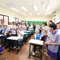 建國國中小木屋組合屋啟用 縣長與師生開箱喜迎特色新教室