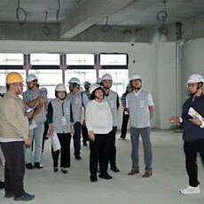 嘉義市黃敏惠市長 視察興安國小新建幼兒園園舍工程