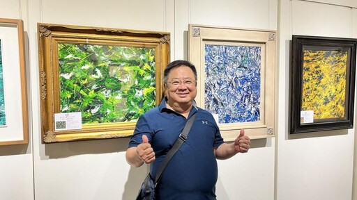 知名藝術家何宗烈返鄉聯展 新港藝高開幕 冠蓋雲集