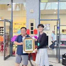 知名藝術家何宗烈返鄉聯展 新港藝高開幕 冠蓋雲集