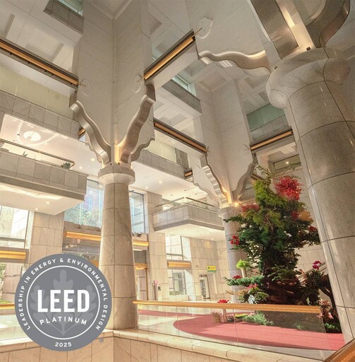 台灣首座、全球領先!宏國大樓榮獲LEED v5白金級認證