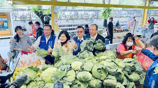 「國民天菜高麗菜季」推廣活動在台北希望廣場登場