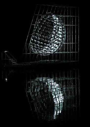 月津港燈節新創燈區-聲鏡成亮點 超大10米藝術裝置
