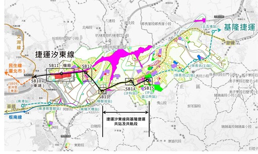 三環六線新進展 汐東線、淡海輕軌二期市都委會審議通過