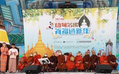 「緬甸新年浴佛活動」 4月21日浴佛祈福過新年