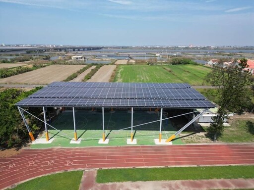 打造太陽光電綠能校園 臺南完成光電球場設置數量全國第1