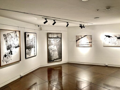 紀念國際當代水墨暨彈線藝術家洪耀 《反彈》彈線回顧展陽明交大藝文空間盛大展出