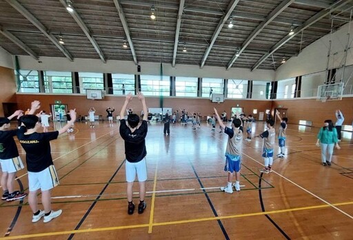 九份子國中小海翁籃球隊 日本移訓教育參訪