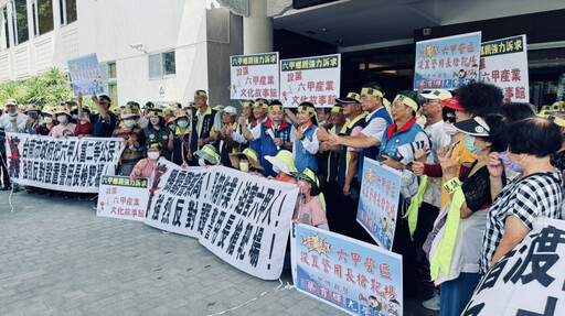 台南市議員率鄉親抗議，警用長槍靶場讓溪北活化夢碎，黃偉哲接陳情