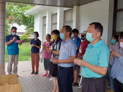 白河榮家中元普渡 祈願家區人員平安健康