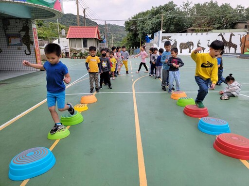 新北市推動幼兒大肌肉活動課程 強化幼兒身體動作與健康