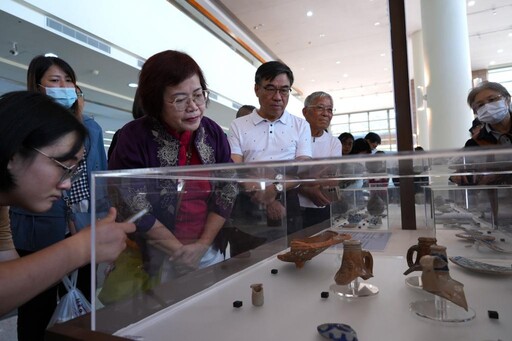 成大海域交流-臺灣形成特展 從考古出土遺物揭示臺灣歷史演變