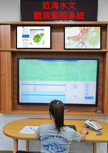 山陀兒颱影響臺灣 成大水文中心監控浮標提供即時防災數據