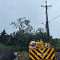 山陀兒颱強風侵襲登陸！台電：大台南區全力戒備防颱 嚴陣以待