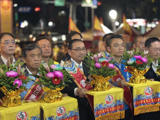 新北市玄天上帝文化祭十年傳承 侯友宜到場參拜祈福